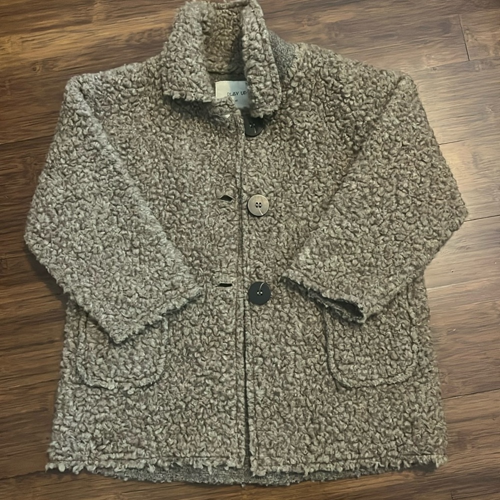 Play Up Teddy Jacket Sz 4 years